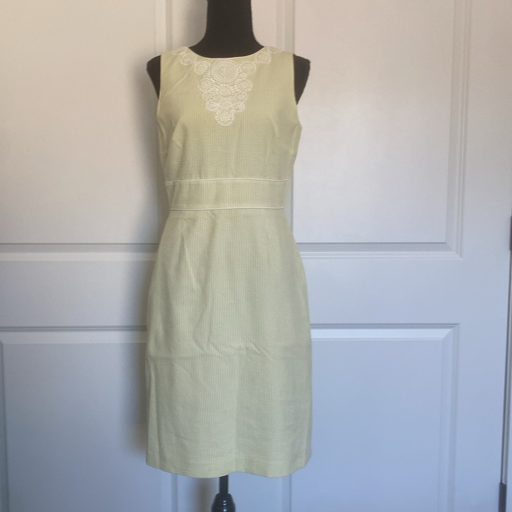 Alex Marie Seersucker Sheath Dress